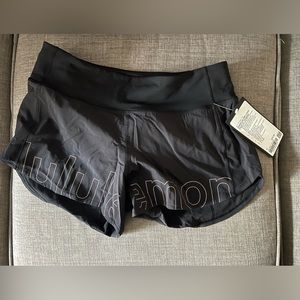 NEW LULU LEMON SHORTS SIZE 6 TAGS ON